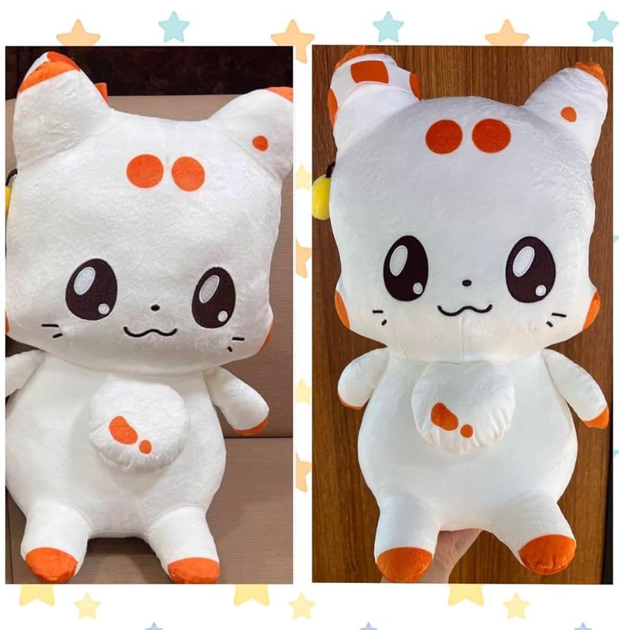 Amazon.co.jp: 二尾の小狐 てnこ BIGぬいぐるみ てんこ 2体